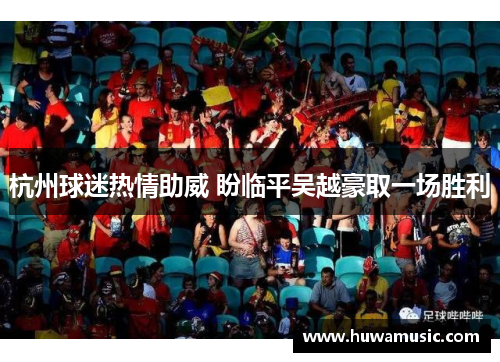 杭州球迷热情助威 盼临平吴越豪取一场胜利